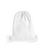 Westford Mill Premium Cotton Gymsac (White) (One Size) - UTPC3201
