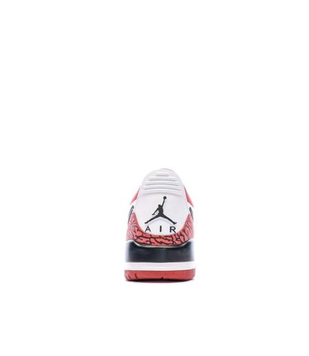 Baskets blanches/rouge homme nike air jordan legacy 312 low