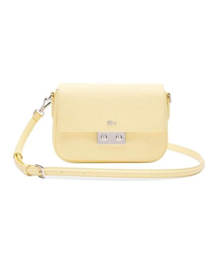 Sac à bandoulière jaune femme lacoste city