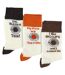 3 Pairs Mens Novelty Cotton Rich Pun Socks | Funny Food Drink Slogan | Gift Idea-4