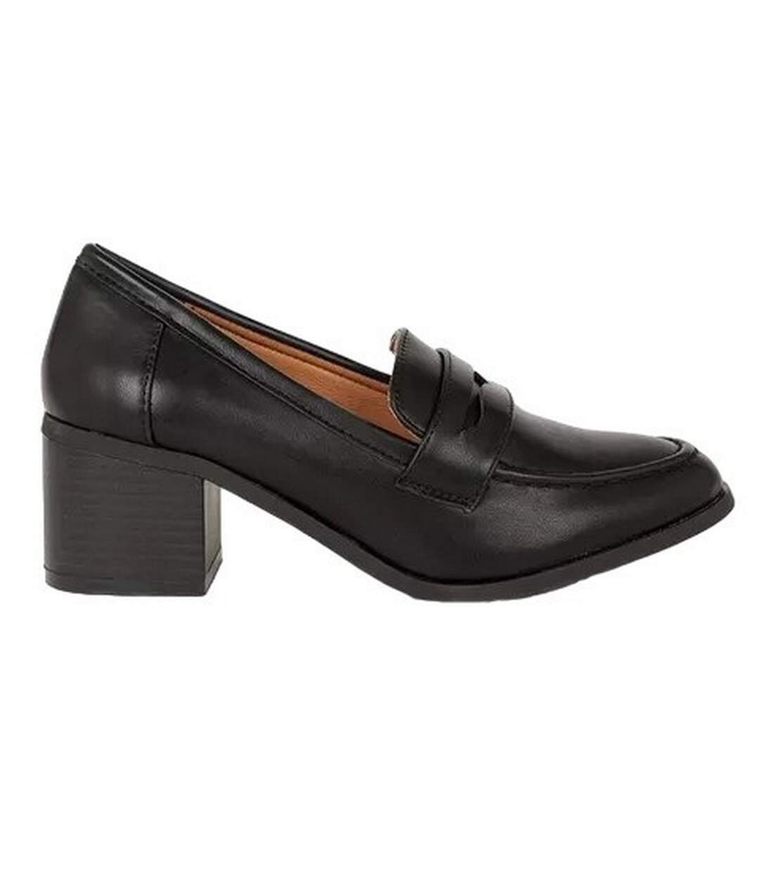 Mocassins lora femme noir Dorothy Perkins-2