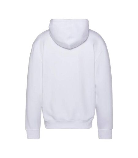Sweat à capuche blanc homme schott swhustour - l