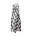 Robe Portefeuille Motif/style Imprimé Feuille Ariette Femme Noir Crème French Connection-2