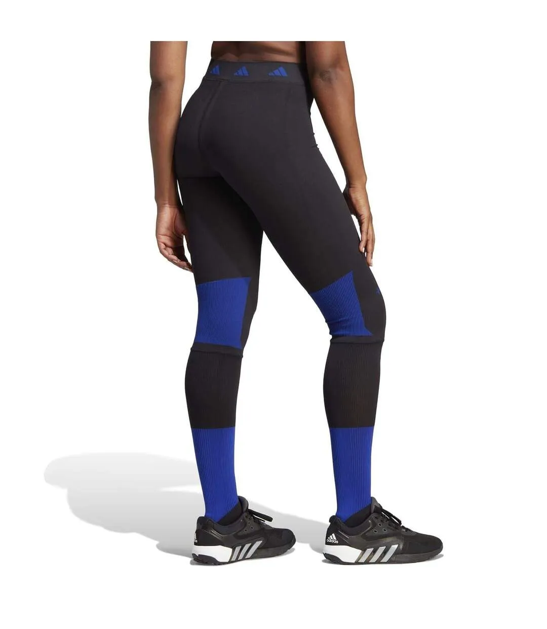 Legging Techfit Femme Noir Adidas-3