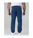 Mens D555 Rockford Comfort Kingsize Jeans Stonewash Duke-4