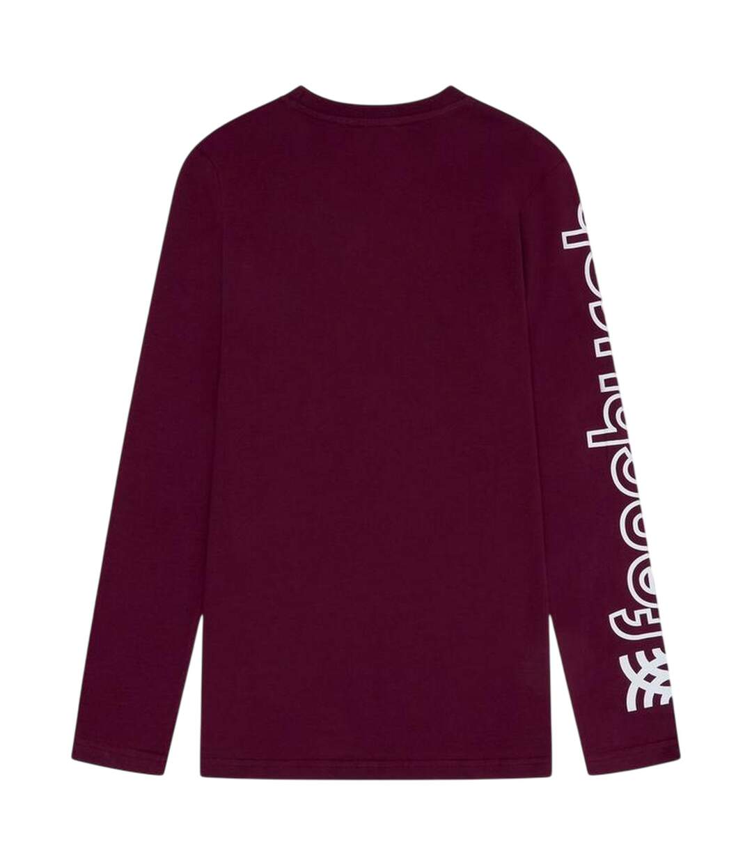 Mens Walsh Regular T-shirt Burgundy Fenchurch-2