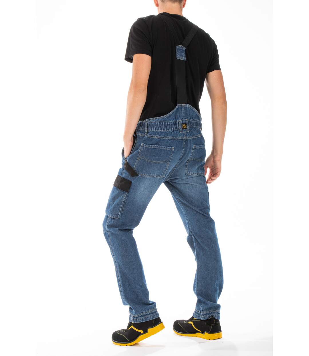 Salopette de travail en jeans JIMMY 'Rica Lewis'-3