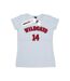 Disney T-shirt en coton High School Musical The Musical Wildcats 14 Femmes/Dames (Blanc) - UTBI24354-1