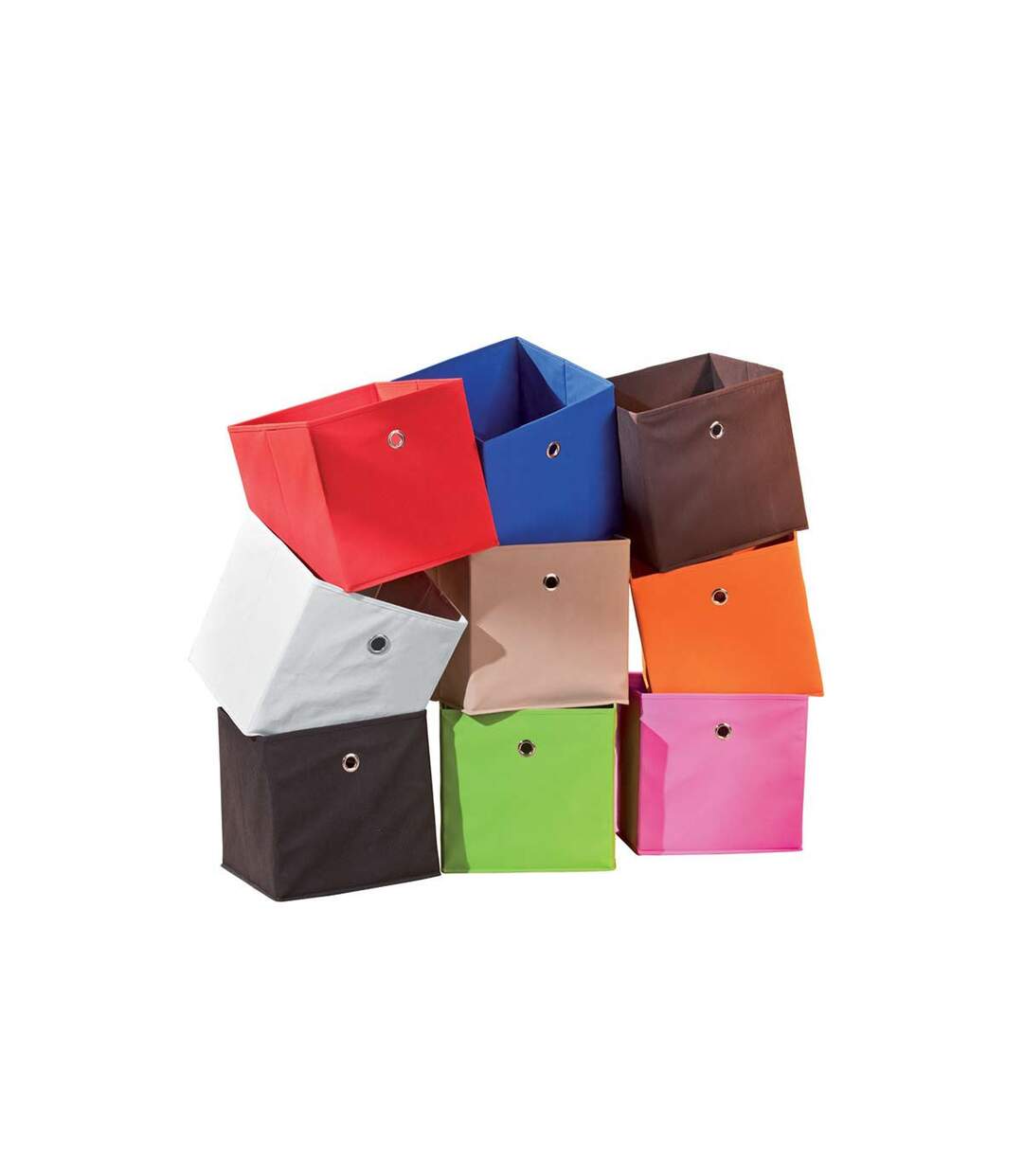 Boîte de Rangement Pliable Kase 32cm Rouge-4
