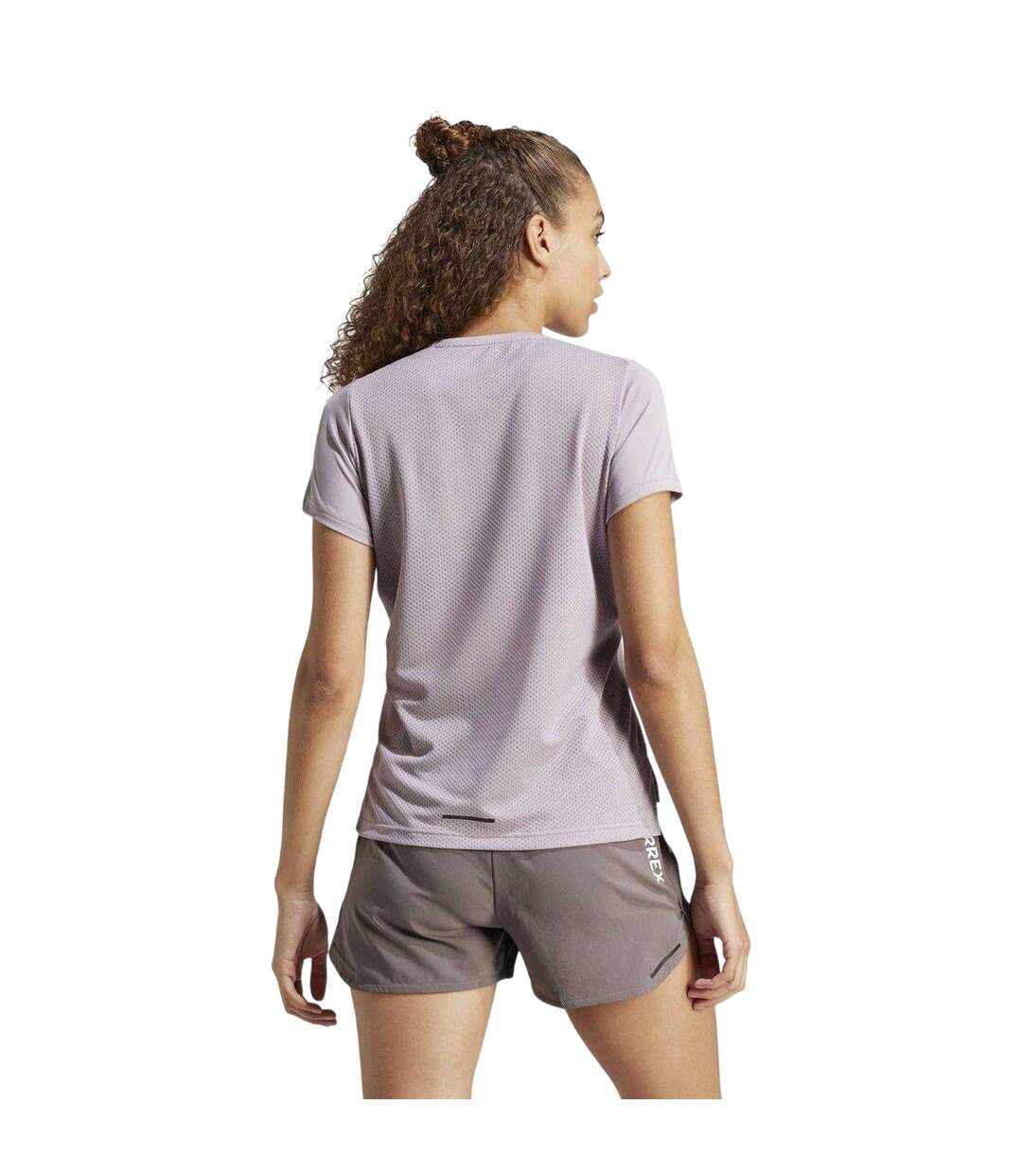 T-shirt Terrex Agravic Trail Femme Figue Adidas-3