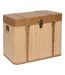 Lot de 3 Malles de Rangement Sylia 56cm Naturel-2