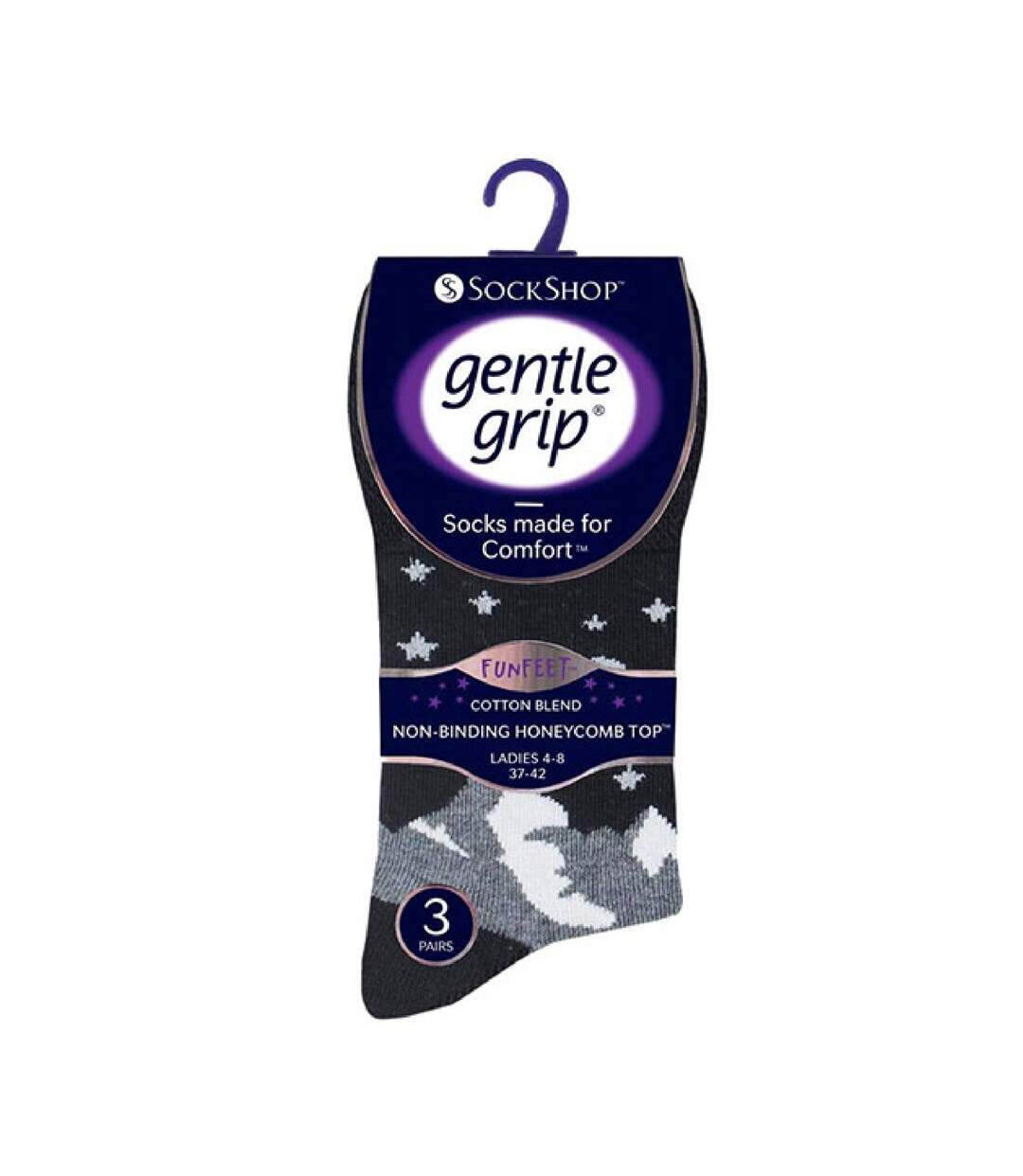 6 Paires Chaussettes Femme Coton sans Élastique-2