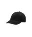 Atlantis Start 6 Panel Baseball Cap (Black)