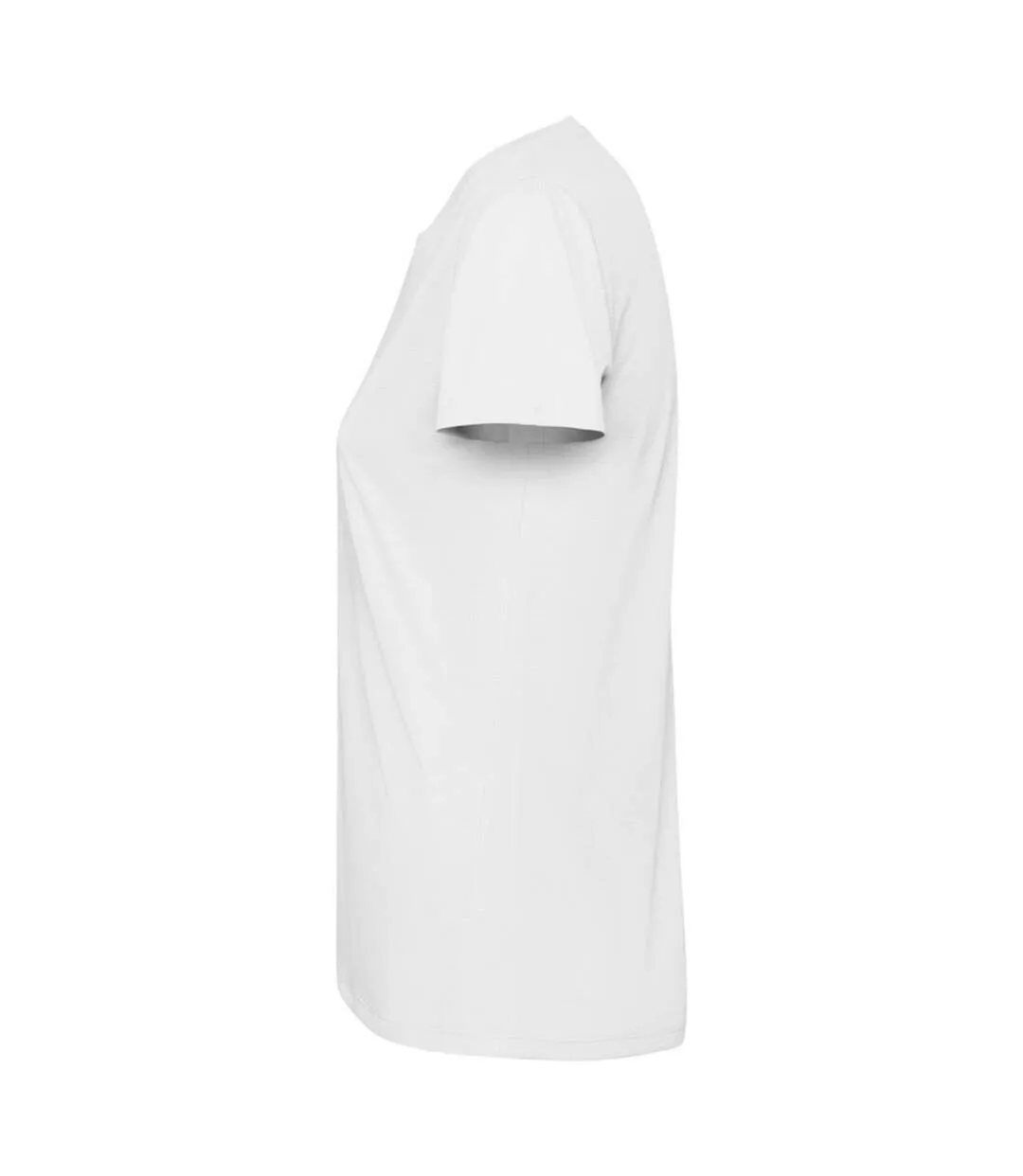 Womens/ladies Estoril Short-sleeved T-shirt White Roly-4