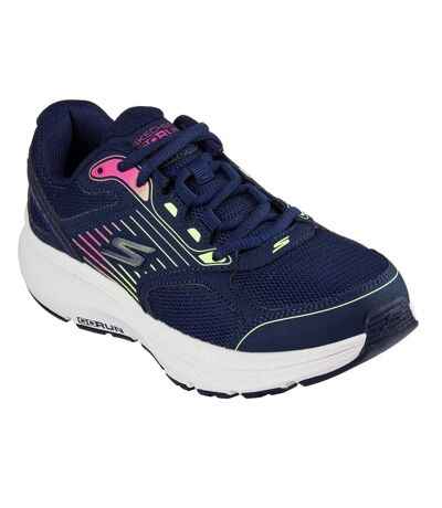 Womens/ladies Go Run Consistent 2.0 Advantage Trainers Navy Multicoloured Skechers
