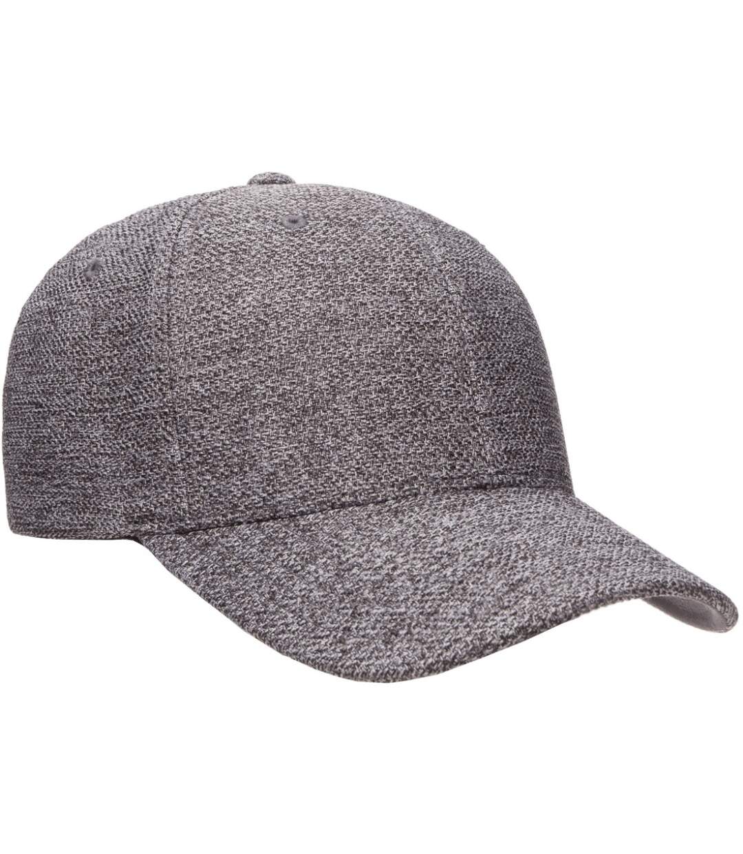 Casquette flexfit gris foncé Yupoong-4