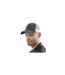 Casquette Motif/style Rétro Adulte Vieux Noir Result Headwear-1