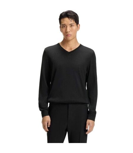 Pull Officiel Homme Noir Boss