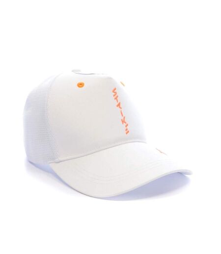 Casquette blanche/orange homme babolat curve - taille unique