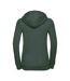 Veste À Capuche Authentic Femme Vert Bouteille Russell-2