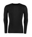 Gamegear® Mens Warmtex® Long Sleeved Base Layer / Mens Sportswear (Black)