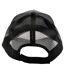 Brushed Cotton 5 Panel Trucker Cap Black XD Collection-2