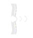 Lunettes De Natation Erisk Blanc Spokey-3