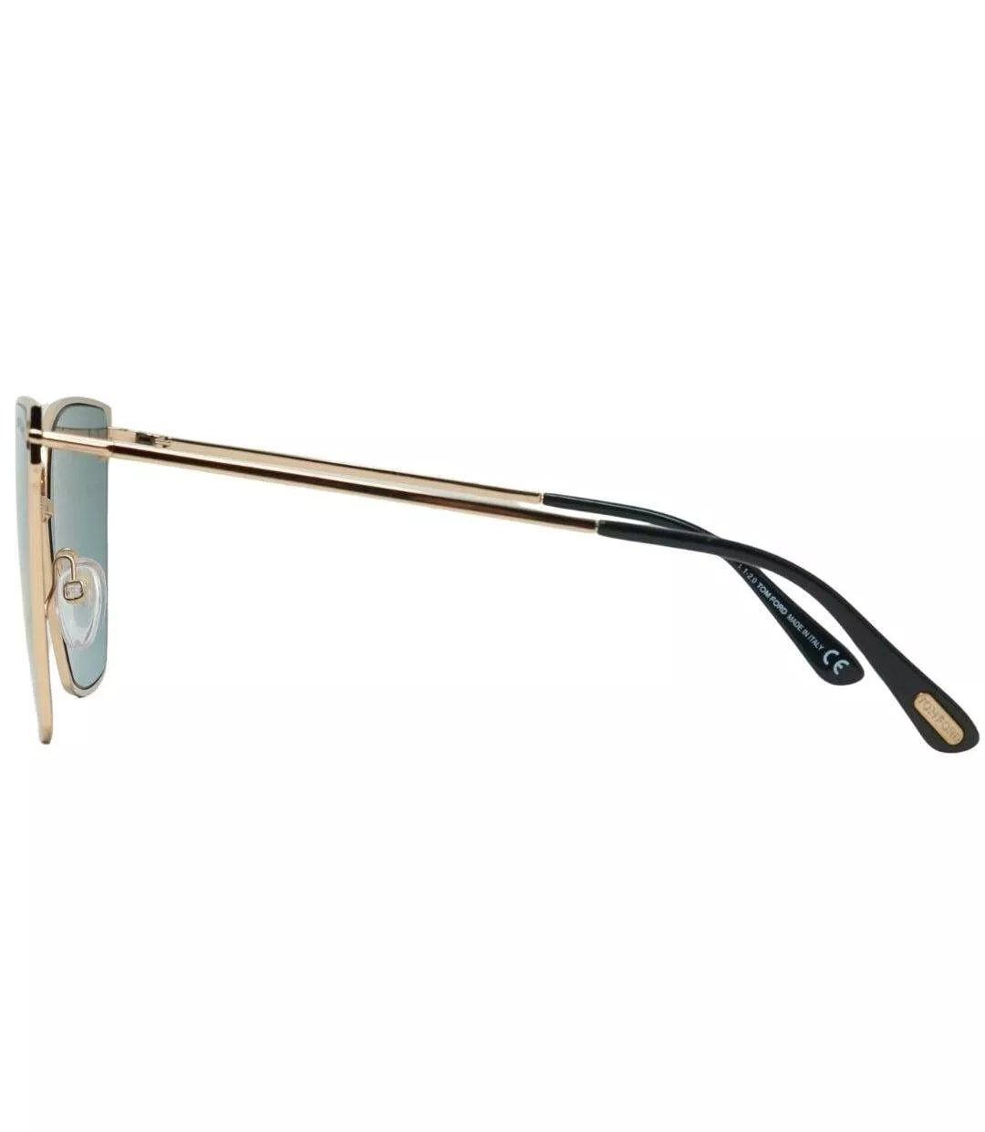 Womens/ladies Helena Sunglasses One Size Gold Blue Tom Ford-2