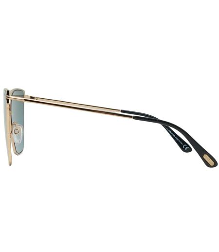 Womens/ladies Helena Sunglasses One Size Gold Blue Tom Ford