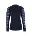 Sweat Lune Femme Bleu Marine Foncé Kari Traa-2
