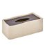 Boîte à Mouchoirs en Résine Olea 25cm Beige-1