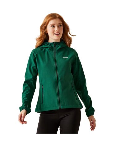 Womens/ladies Soft Shell Jacket Rainforest Regatta