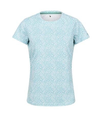 Womens/ladies Fingal Edition Jersey Moisture Wicking T-shirt Blue Regatta