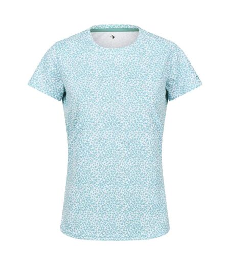 Womens/ladies Fingal Edition Jersey Moisture Wicking T-shirt Blue Regatta