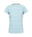 Womens/ladies Fingal Edition Jersey Moisture Wicking T-shirt Blue Regatta-1