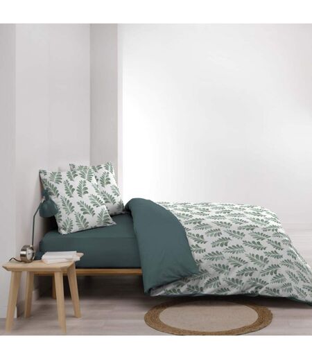 Parure de Lit 3 Pièces Aqualis 260x240cm Vert