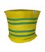 Snood Motif/style Rayé Manchester Taille Unique Jaune Fan Originals-1
