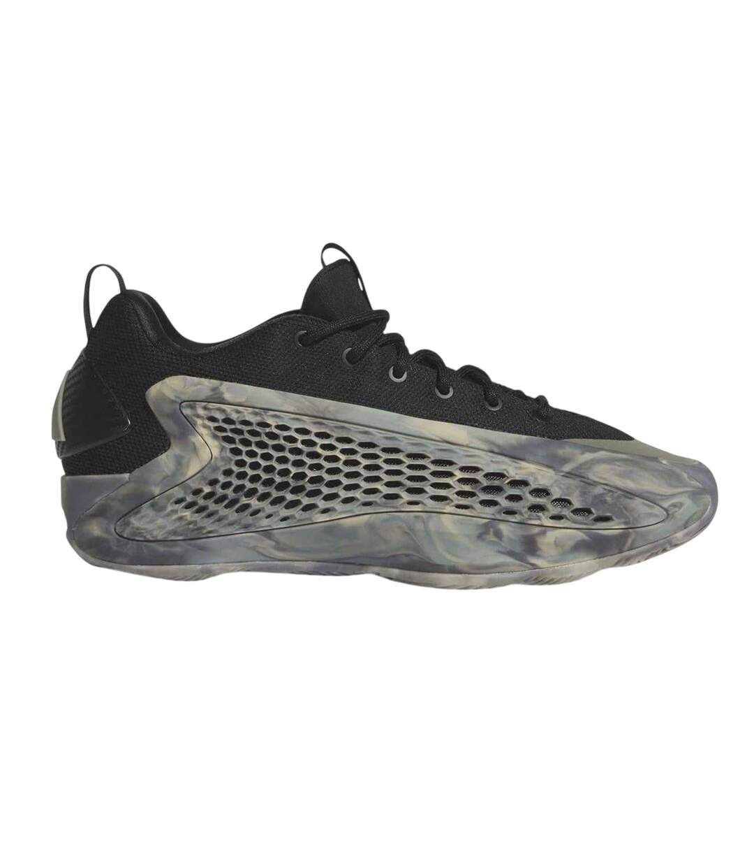 Chaussures De Basket Anthony Edwards Homme Argenté Noir Adidas-1