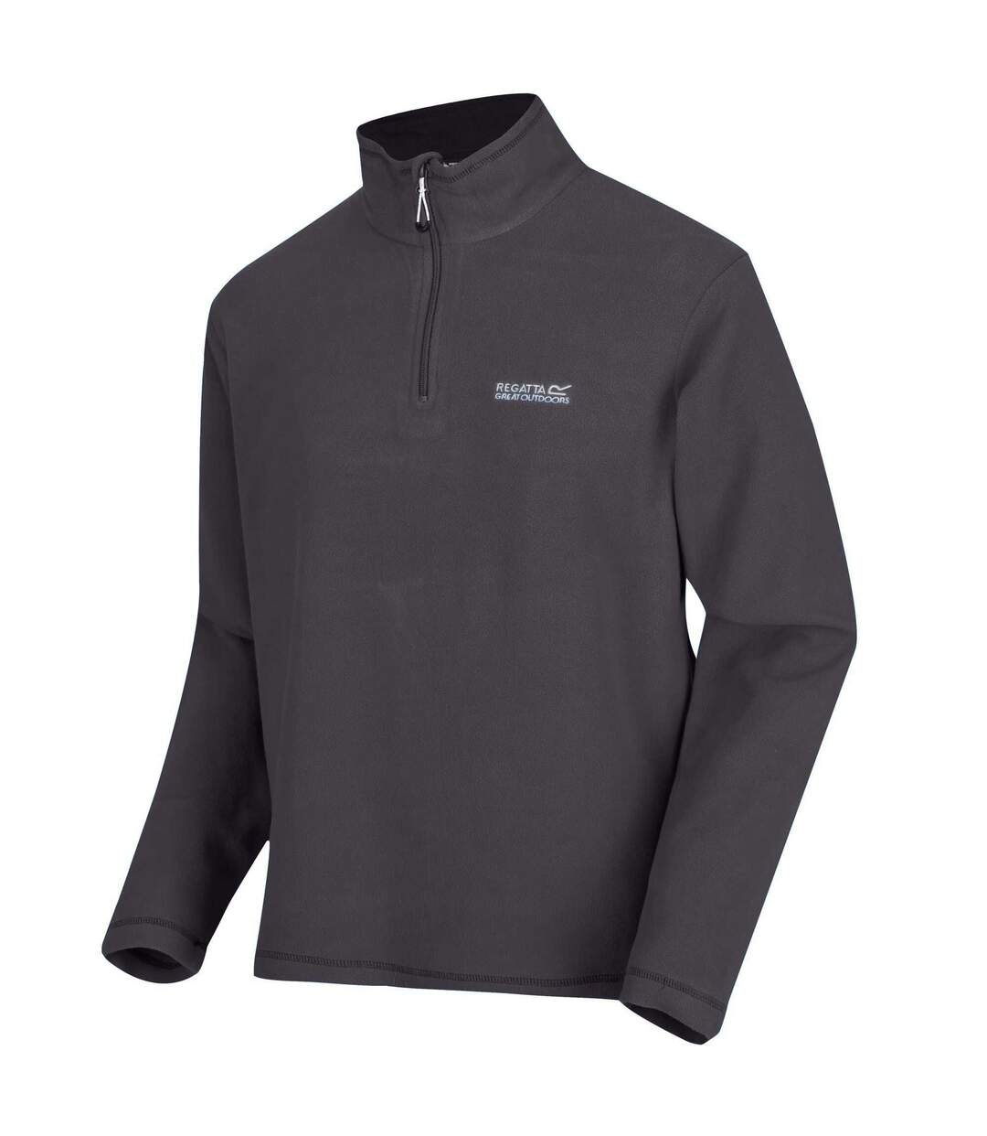 Regatta Great Outdoors Mens Thompson Half Zip Fleece Top (Iron) - UTRG1390-4