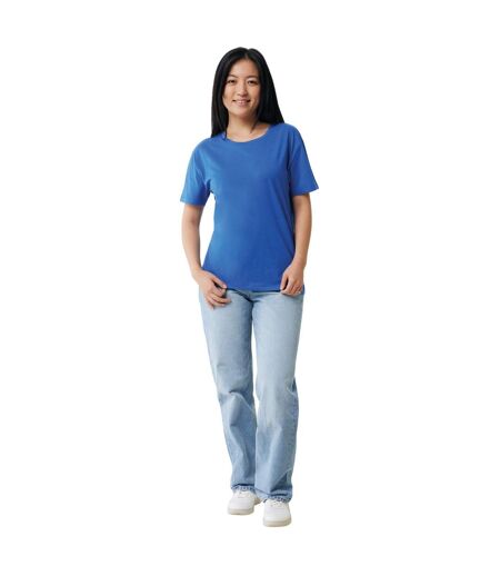 Womens/ladies yala recycled cotton lightweight t-shirt royal blue Iqoniq