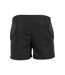 Short De Bain Homme Noir Build Your Brand-2