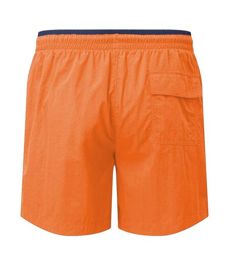 Asquith & Fox Mens Swim Shorts (Orange/Navy)