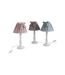 Lampe de chevet Shabby choc 40cm Rose