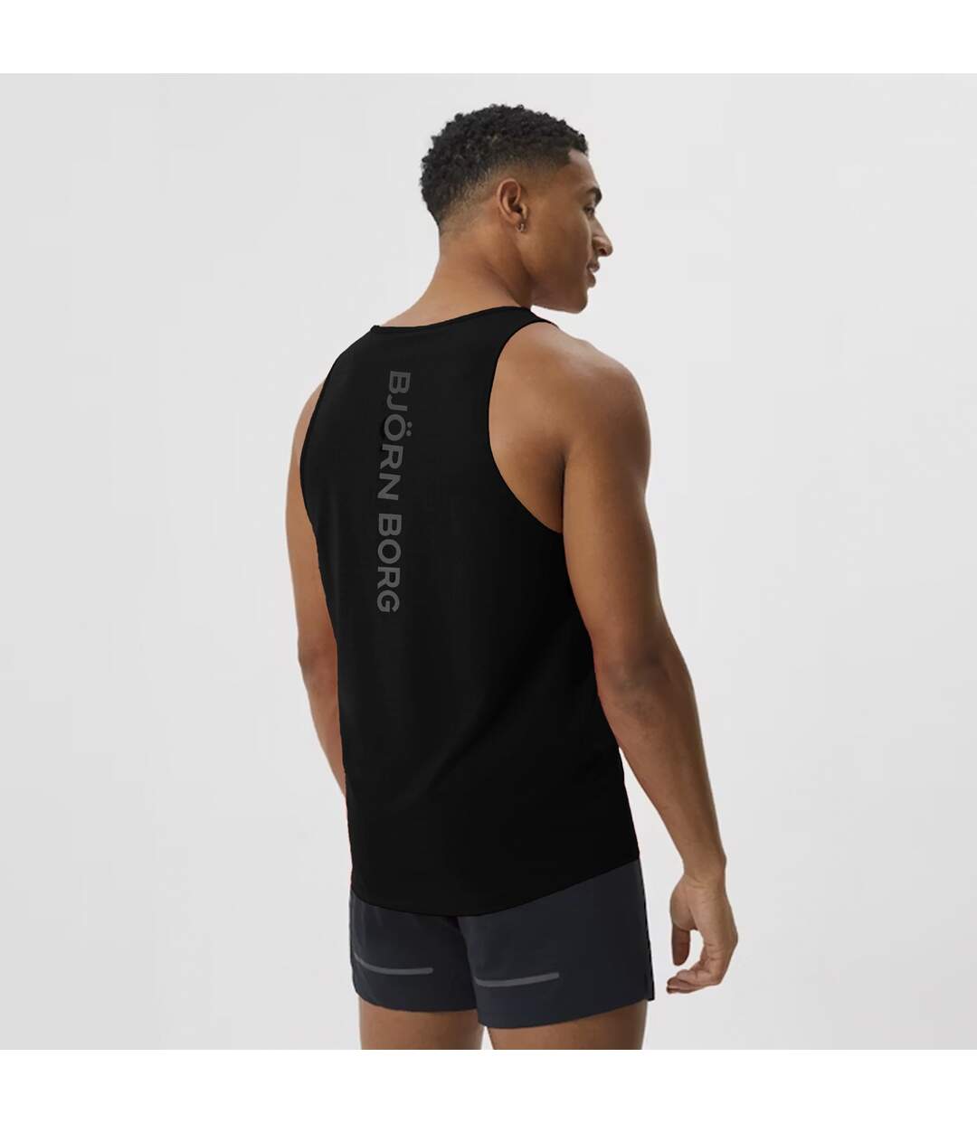 Running Breathable and Lightweight Perforated Sleeveless Tank Top for Men-4