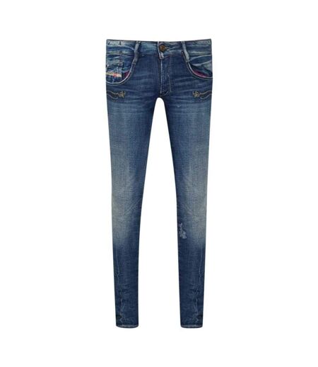Jean Clush Homme Bleu Foncé Diesel