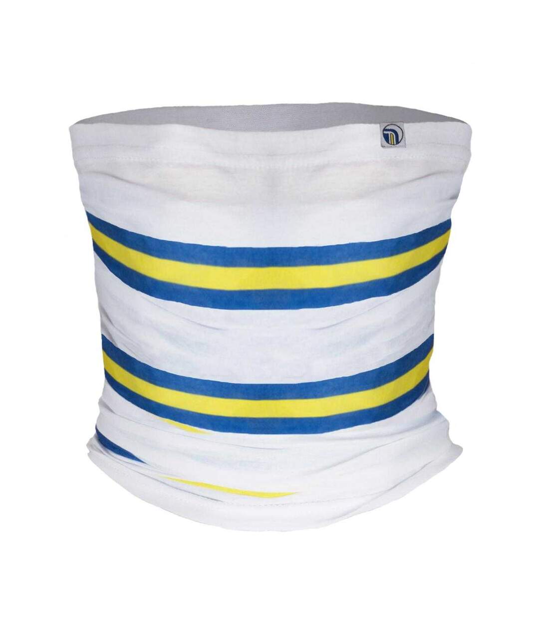 Snood Motif/style Rayé Manchester Taille Unique Blanc Fan Originals-1