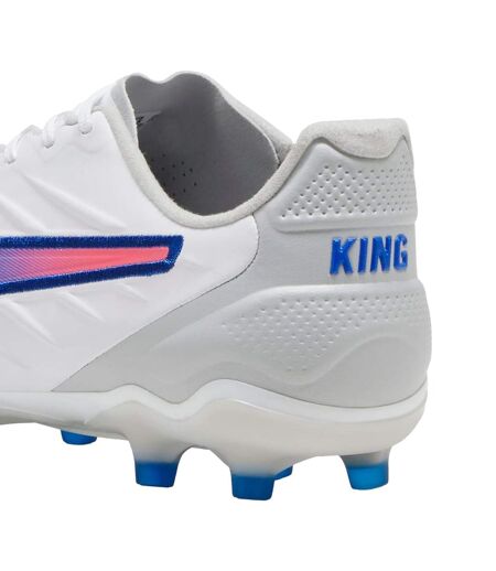 Chaussures De Foot Pour Terrain Ferme King Pro Homme Blanc Puma