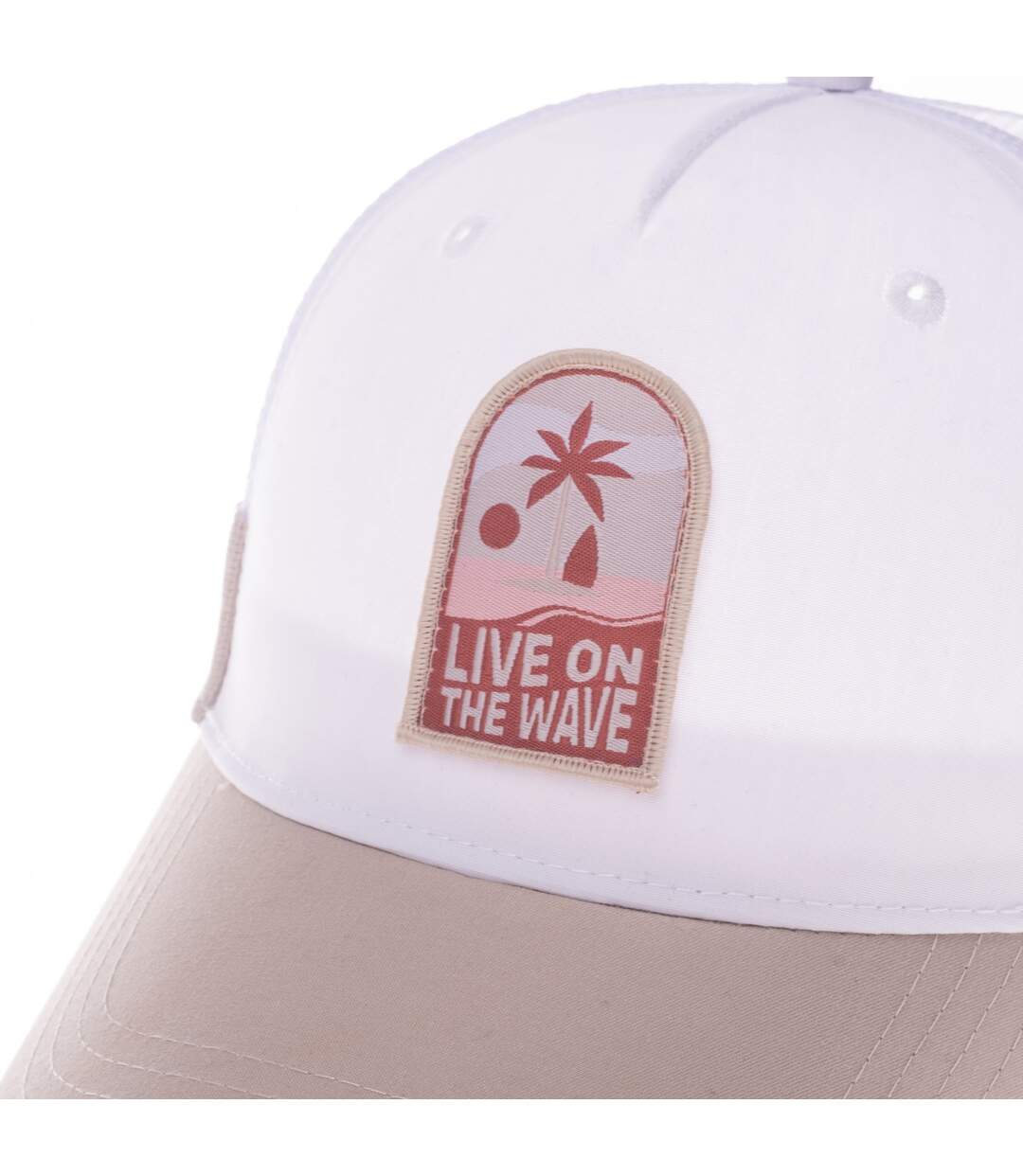 Casquette Trucker Mayle Beige Aquawave-3