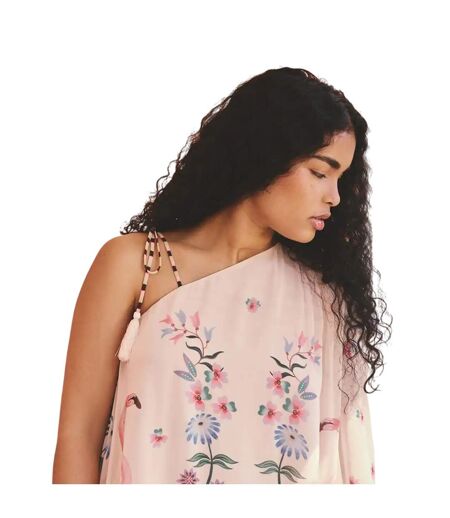 Robe Motif/style Flamant Rose Femme Crème Cath Kidston