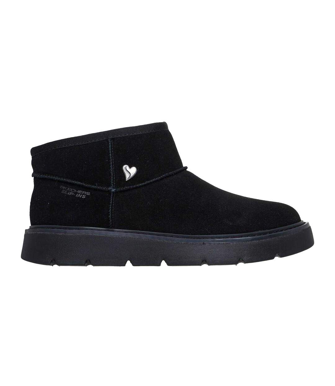 Bottines Cozy Femme Noir Skechers-1